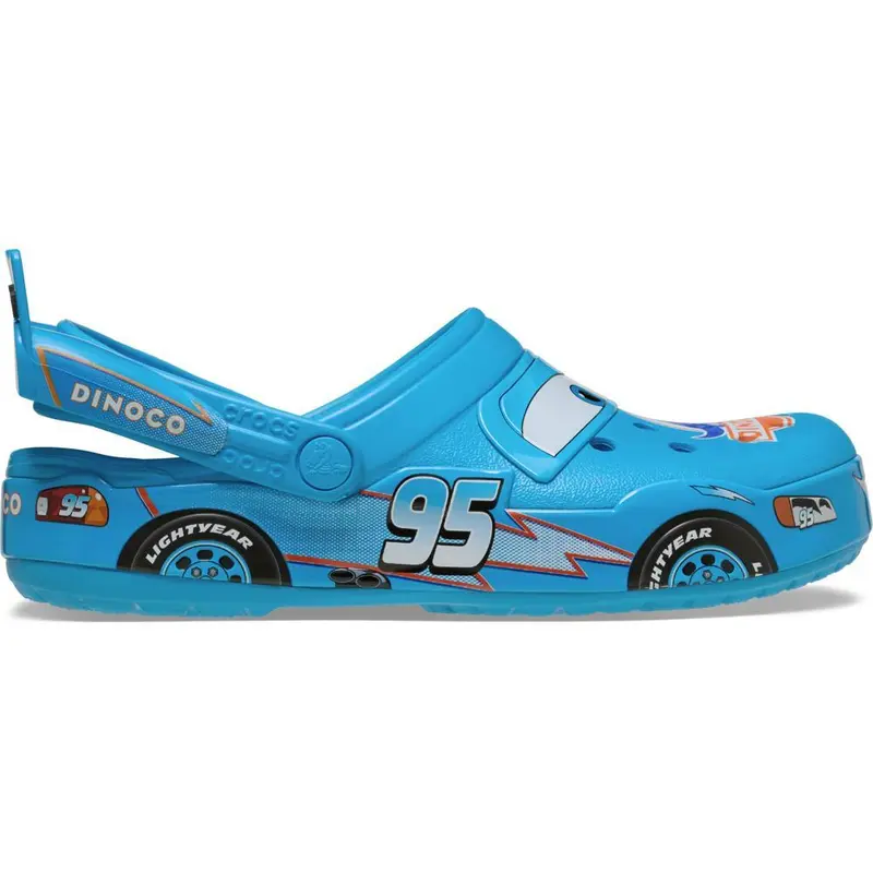 Sandália Crocs Crocband Lightning McQueen Dinoco — foto 2